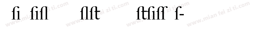 Similar Alternatives字体转换